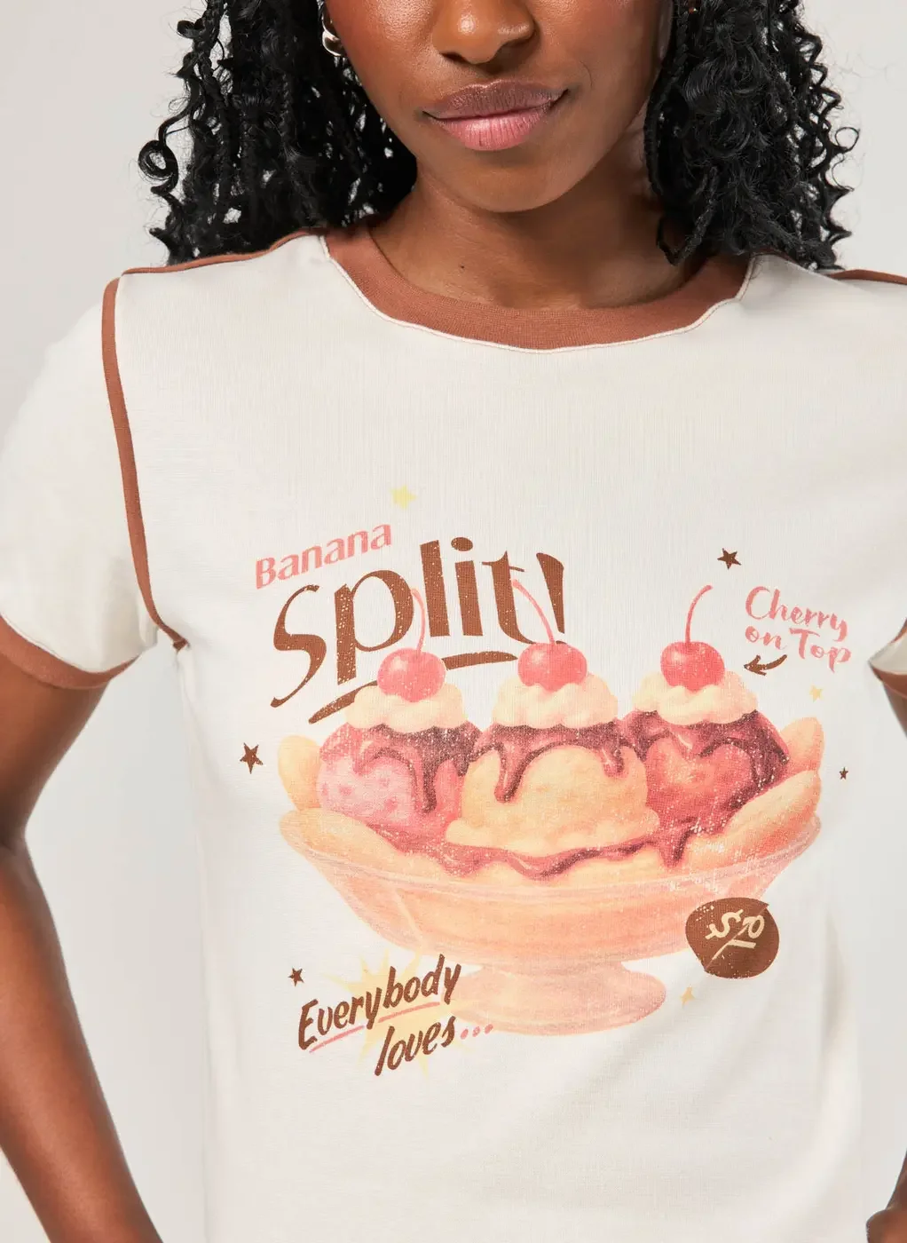 Camiseta Off-White Sorvete