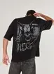 Camiseta Oversized Preta HellFire Club