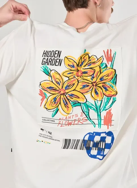 Camiseta Box Estampa Especial Costas