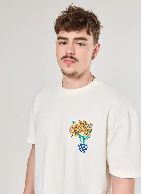 Camiseta Box Estampa Especial Costas