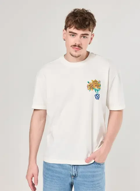 Camiseta Box Estampa Especial Costas