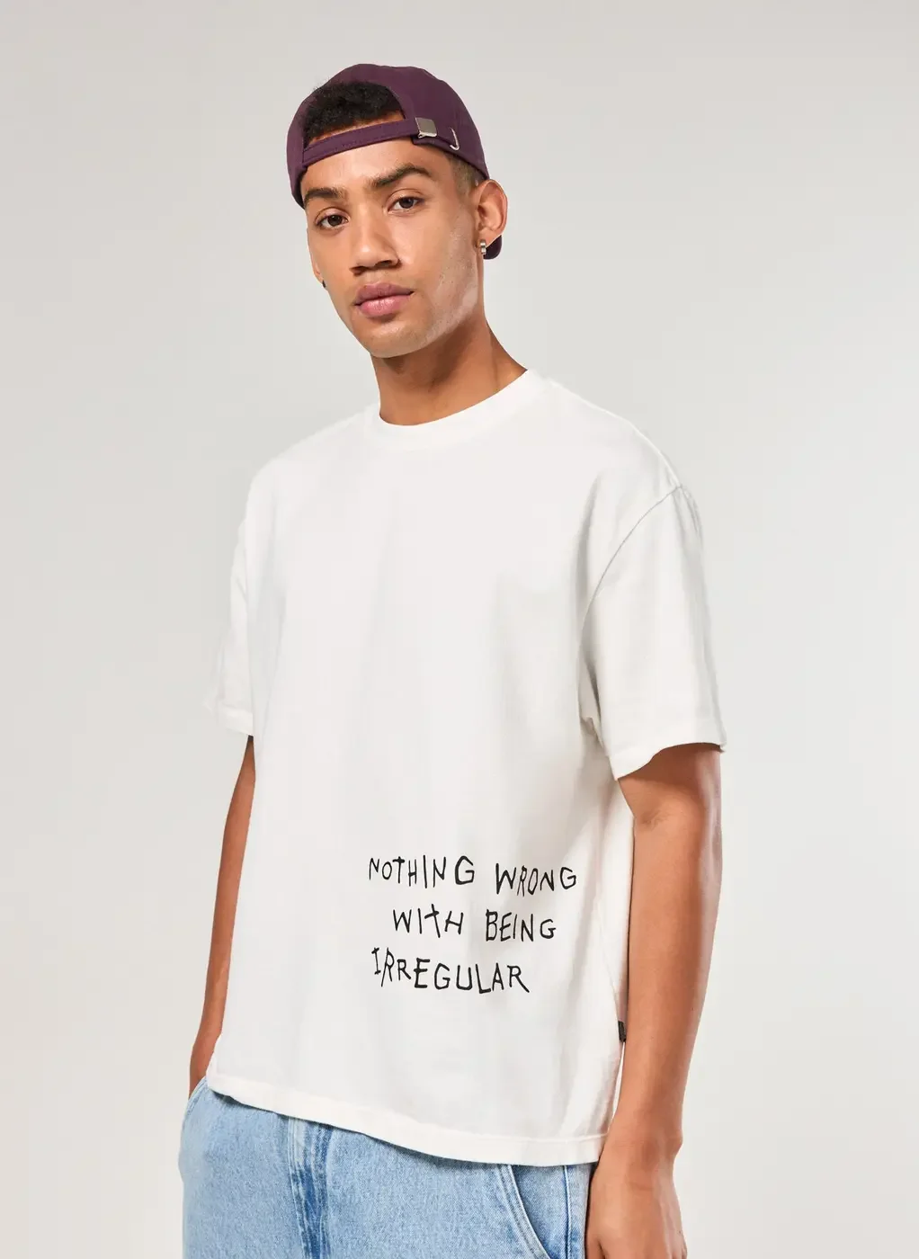 Camiseta Box Malhão Estampa Deslocada