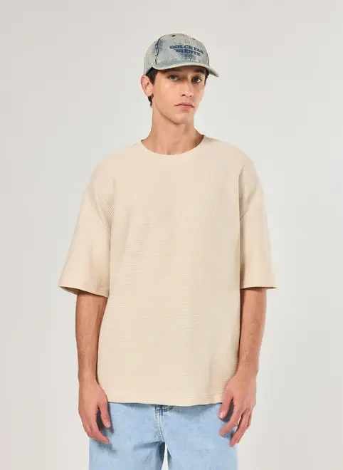 Camiseta Box Canelada