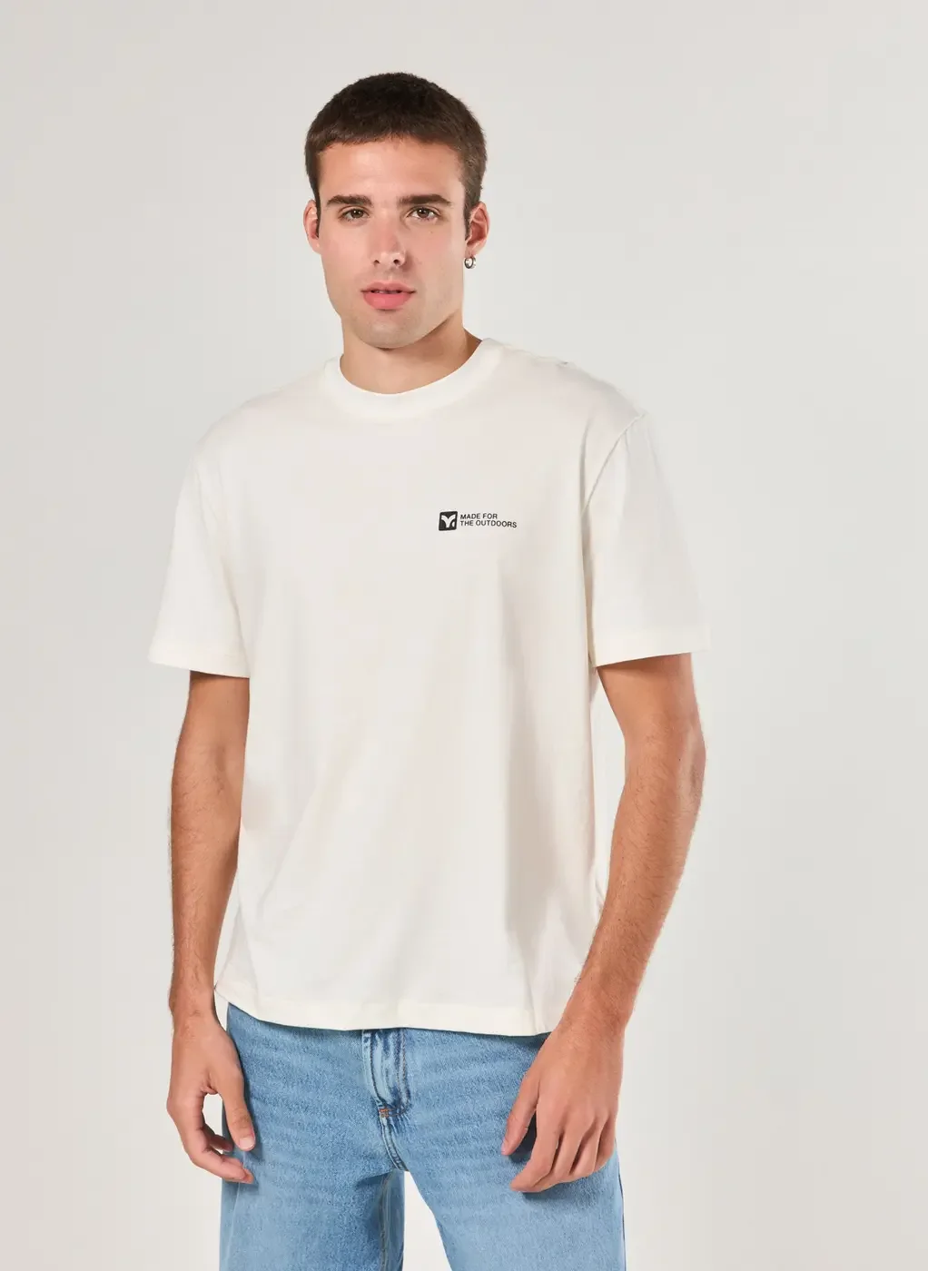 Camiseta Comfort Off-White Outdoor