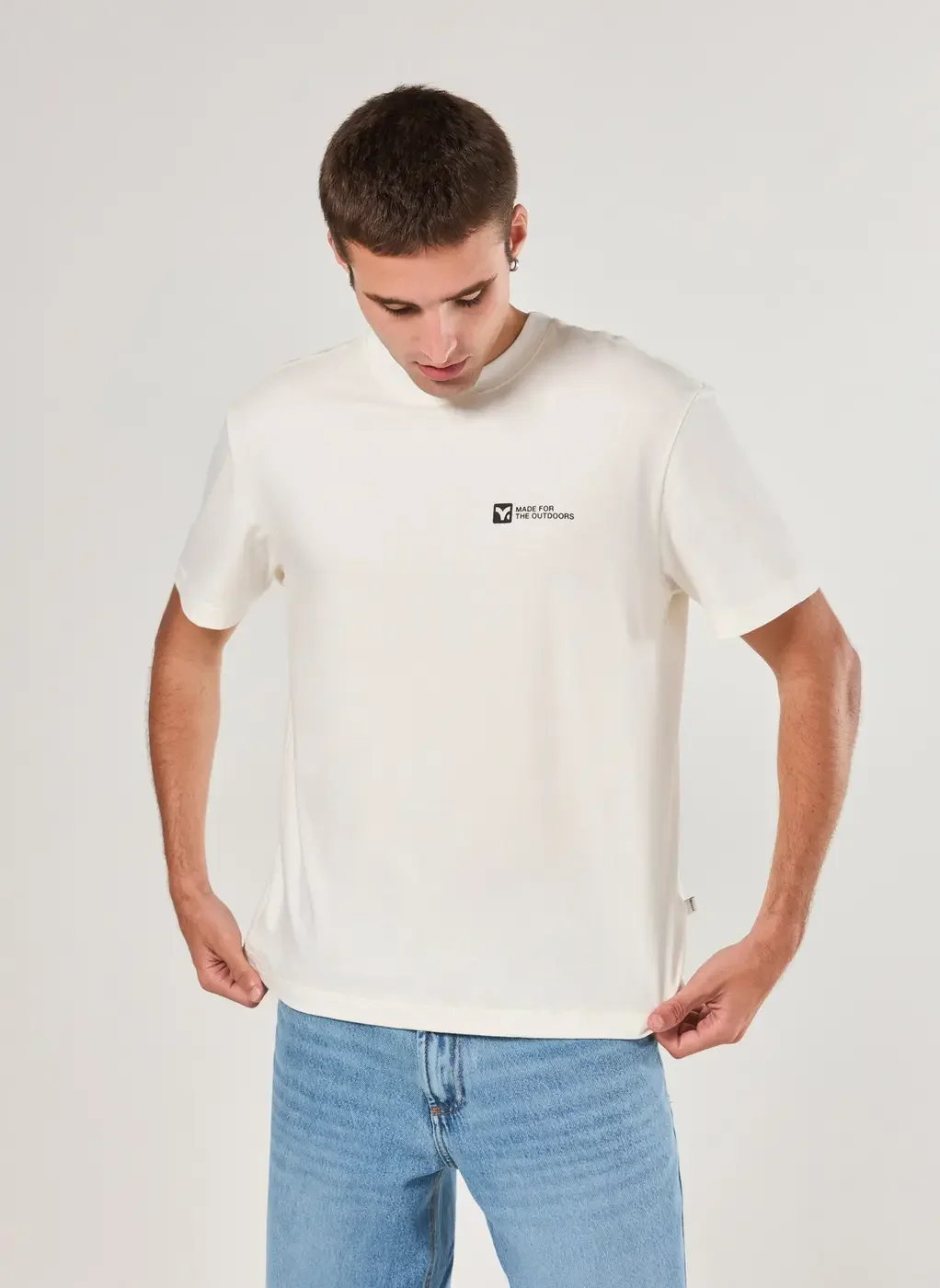 Camiseta Comfort Off-White Outdoor