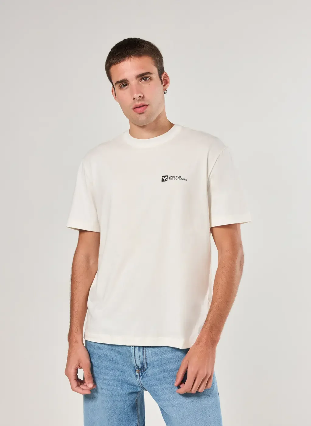 Camiseta Comfort Off-White Outdoor