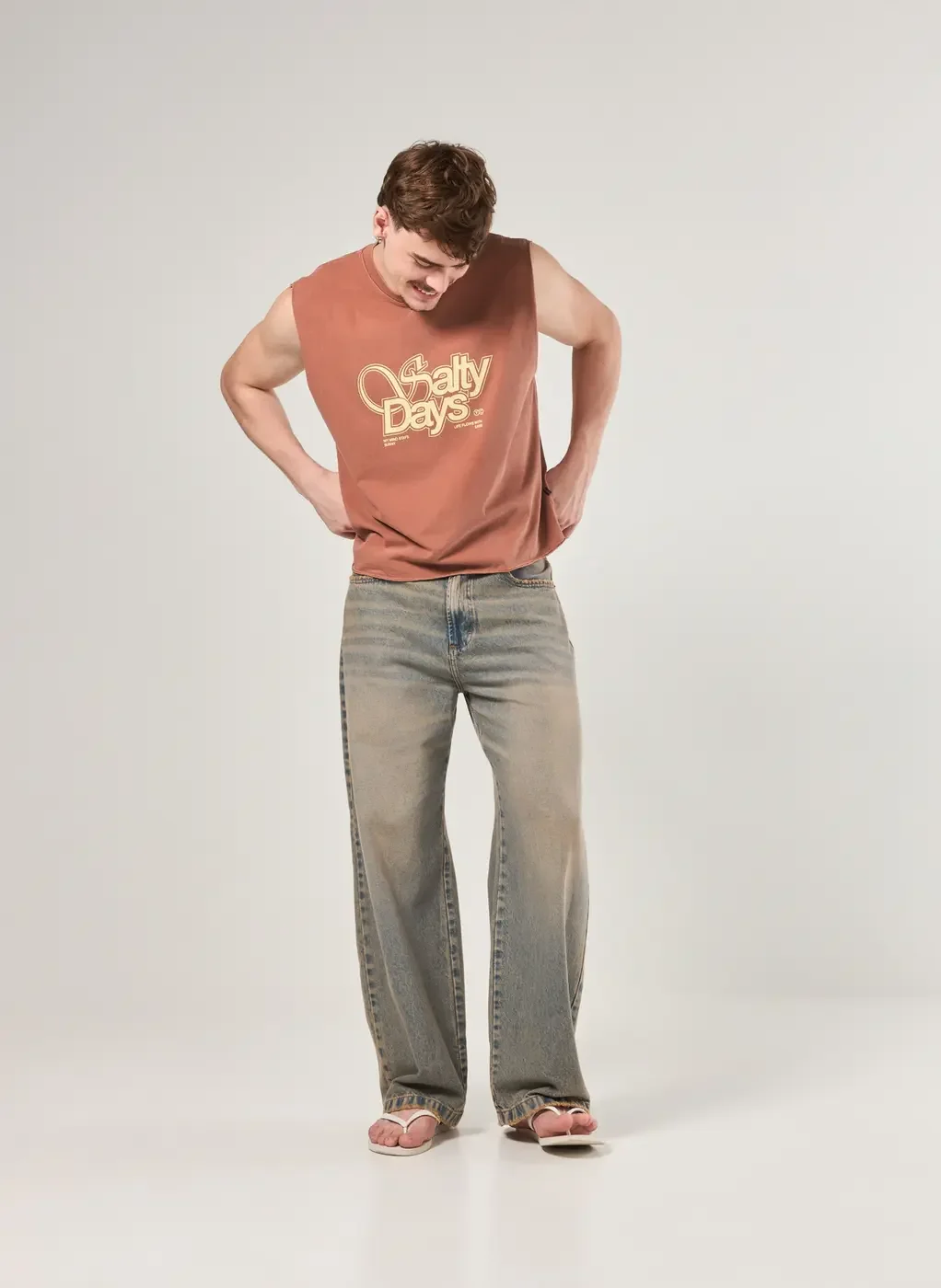 Regata Sleeveless Box Estonada Salty