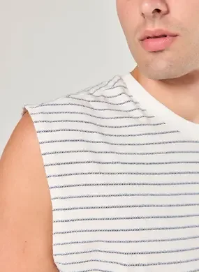 Regata Sleeveless Listrada Textura