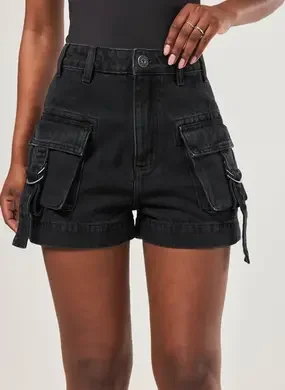 Short Jeans Mom Cargo
