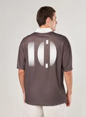 Camiseta Polo Oversized Estilo Esportiva