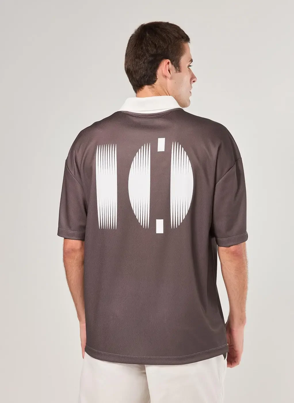 Camiseta Polo Oversized Estilo Esportiva