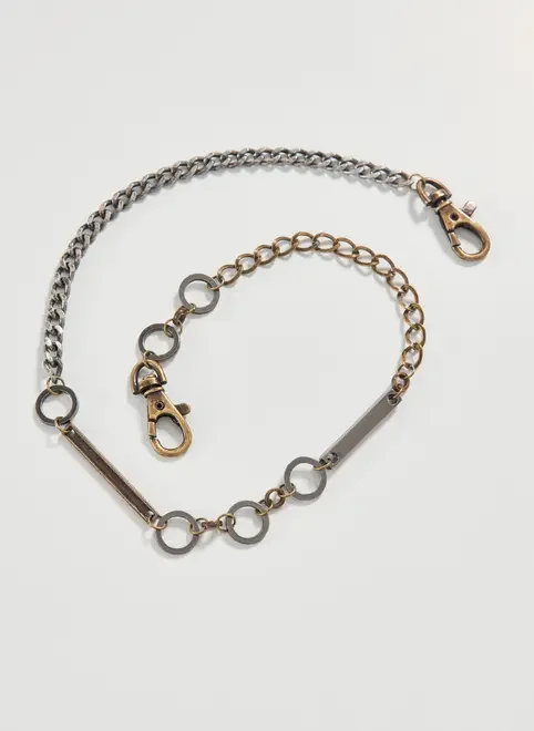 Corrente Para Calça Bronze