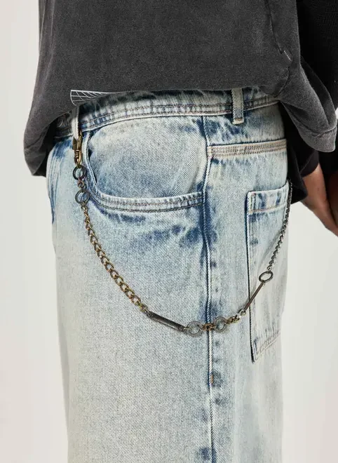 Corrente Para Calça Bronze