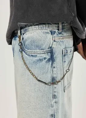 Corrente Para Calça Bronze