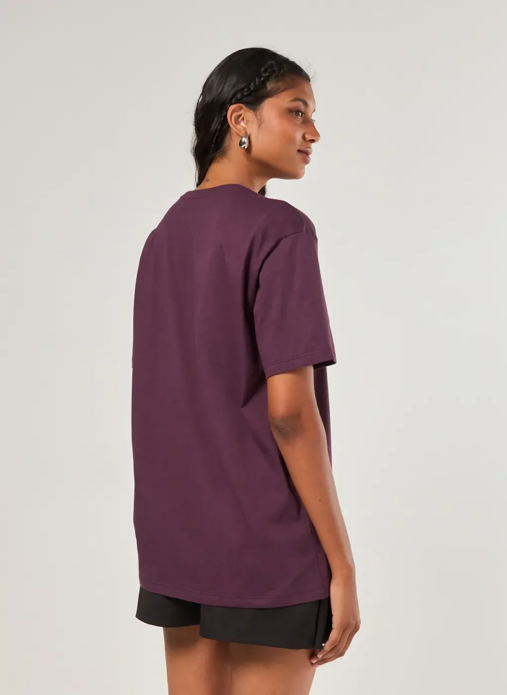 Camiseta Oversized Gatinho Dark