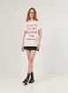 Camiseta Oversized Off-White Overthink