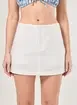 Saia Off-White Linho