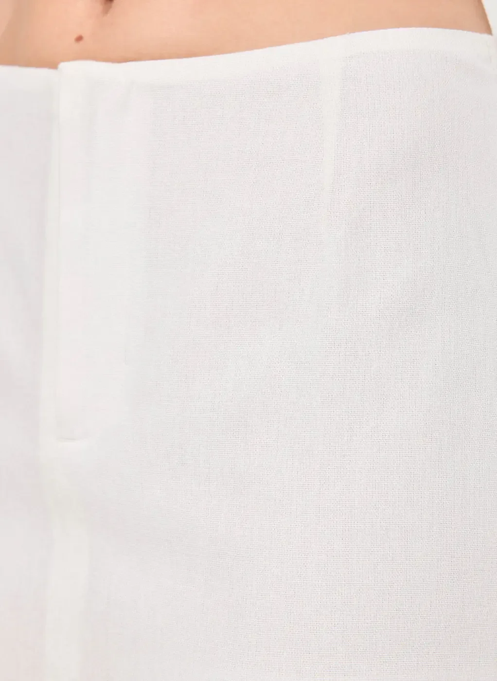 Saia Off-White Linho