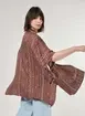 Kimono Marrom Estampa Boho