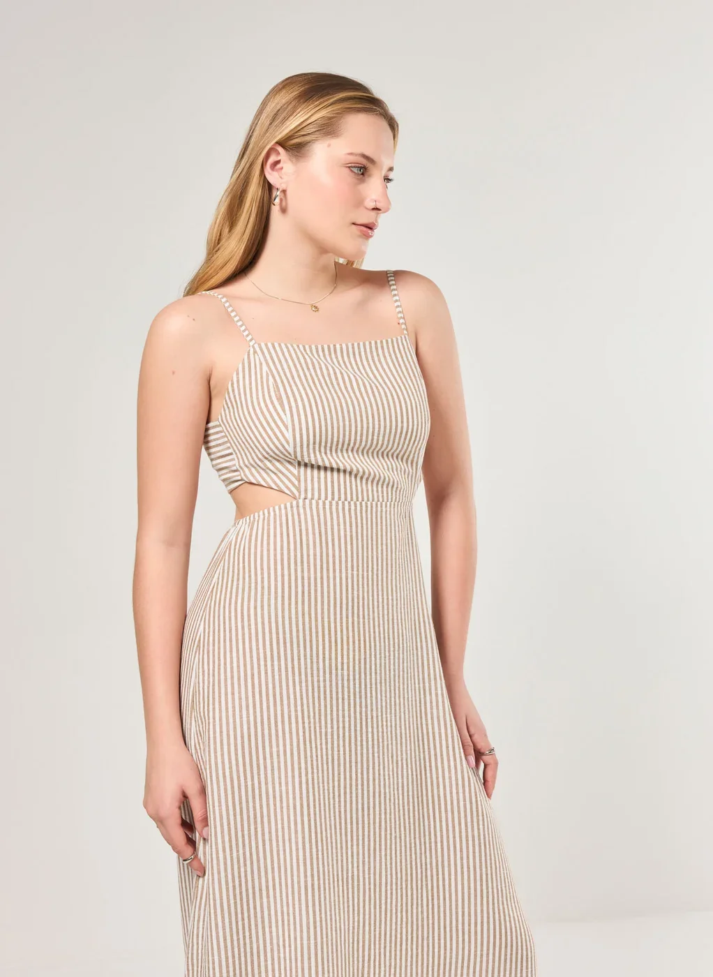 Vestido Longo Listras