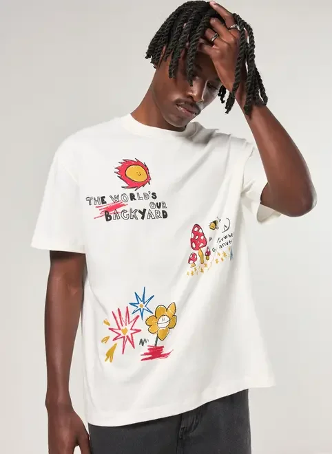 Camiseta Relaxed Malhão Desenhos