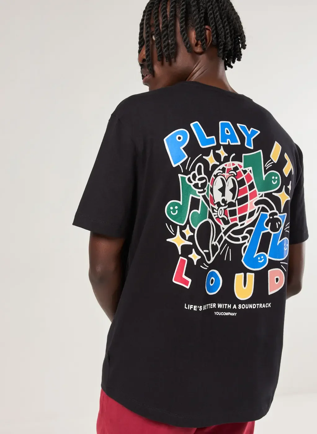 Camiseta Comfort Malhão Estampa Costas