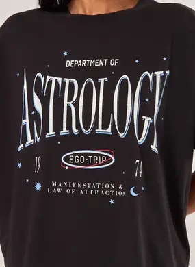Camiseta Box Preta Astrology