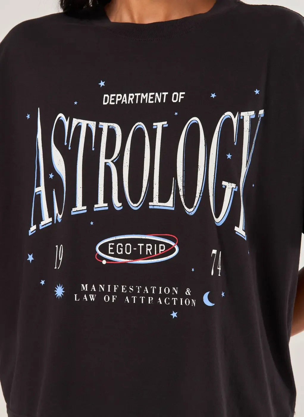 Camiseta Box Preta Astrology