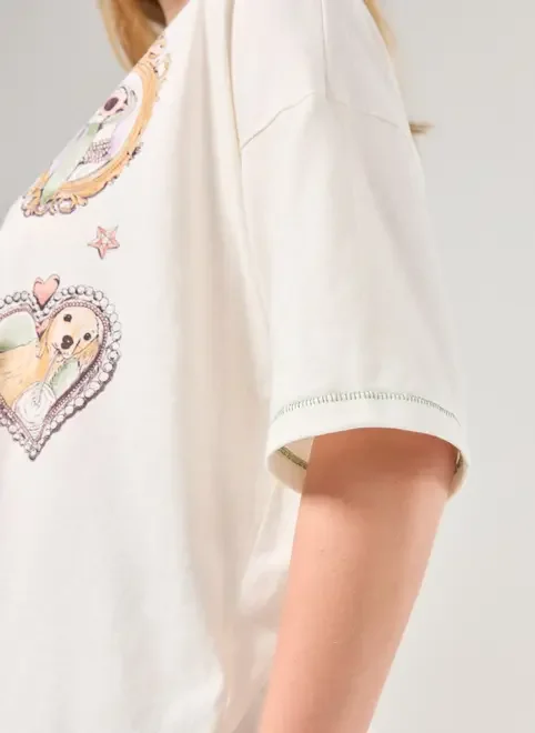 Camiseta Box Retratos Cachorrinhos