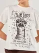 Camiseta Mística Pata De Gato