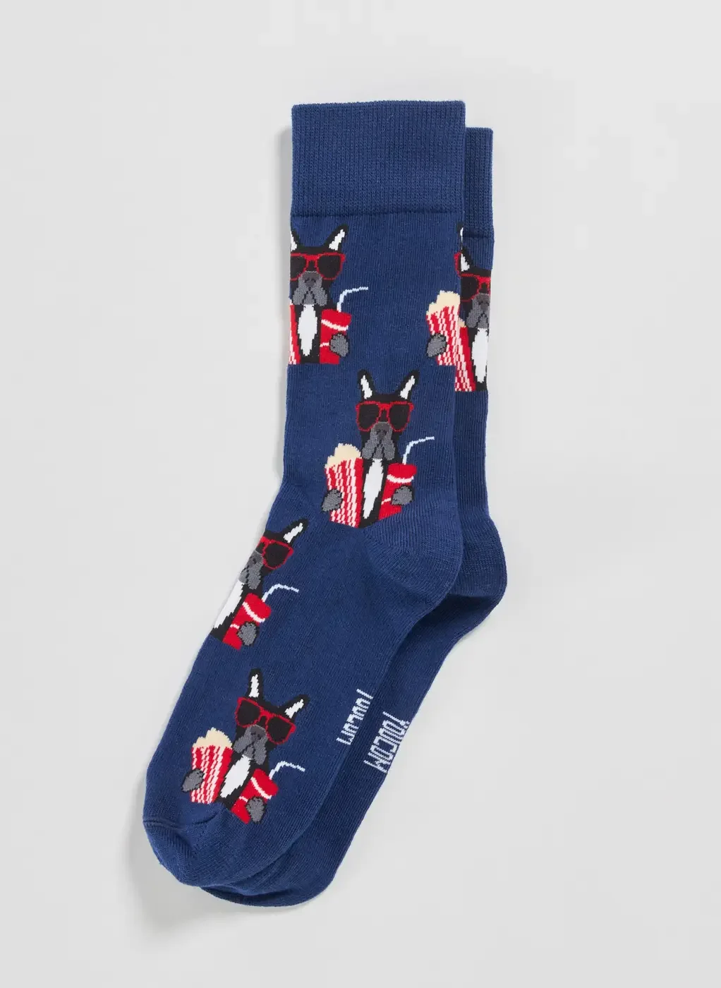 Meia Marinho Bulldog Cinema