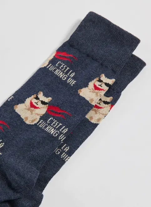 Meia Marinho Hamster Óculos De Sol