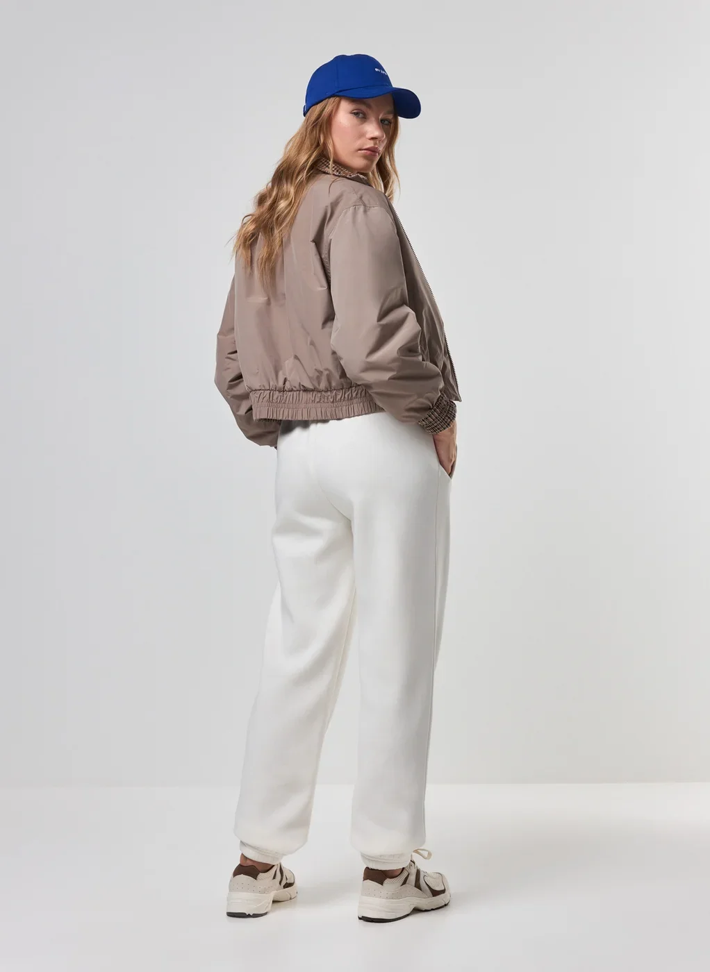 Calça De Moletom Jogger Elástico