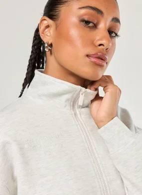 Moletom Cropped Gola Alta Runners