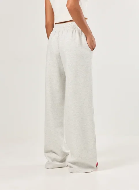 Calça Moletom Wide Leg