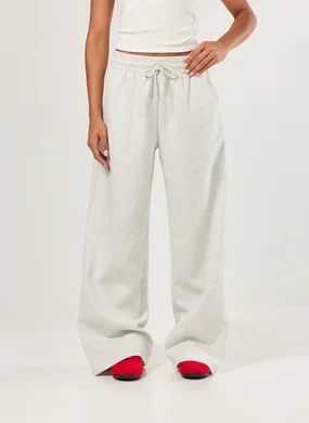 Calça Moletom Wide Leg