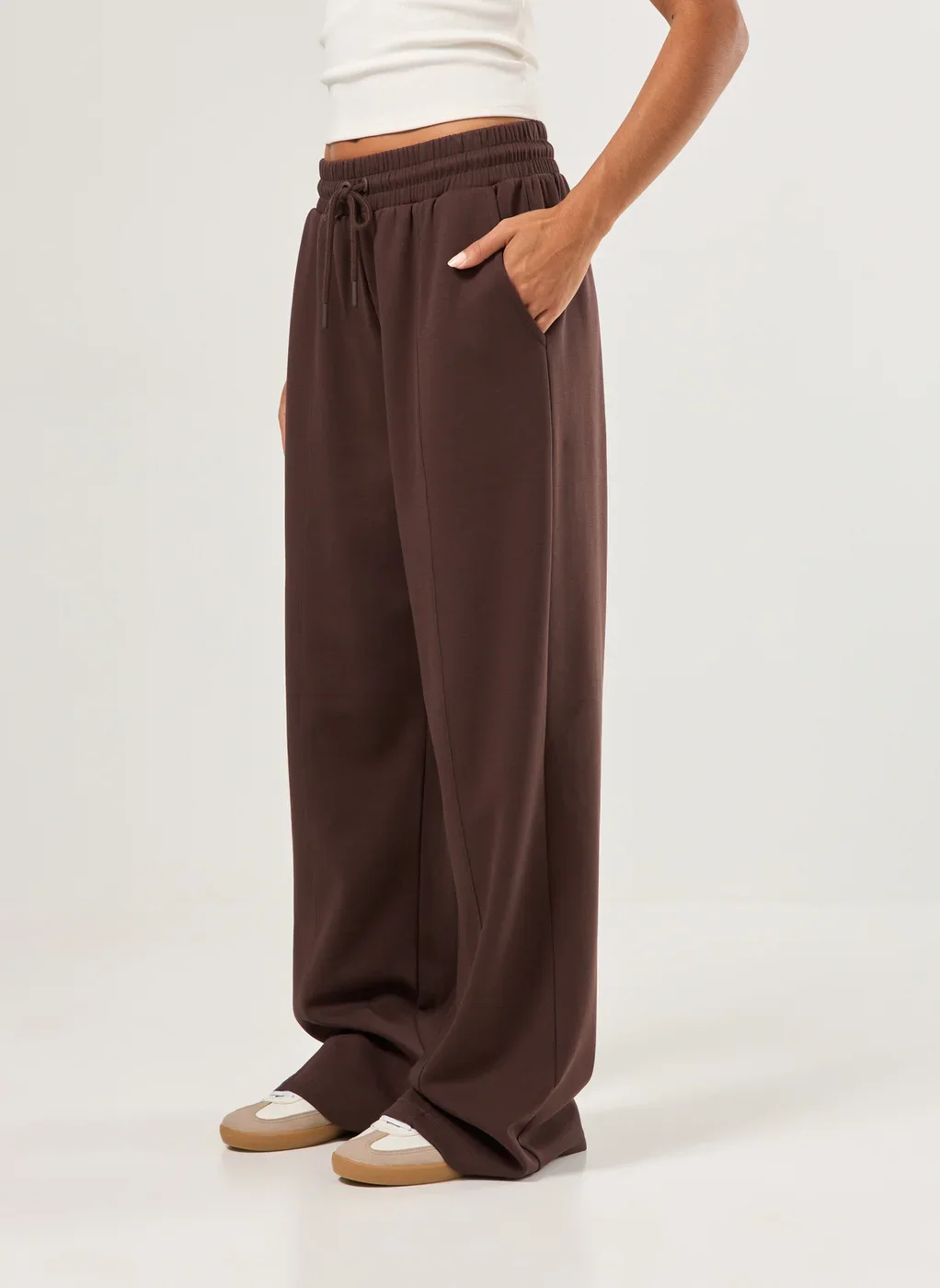 Calça Moletom Wide Leg