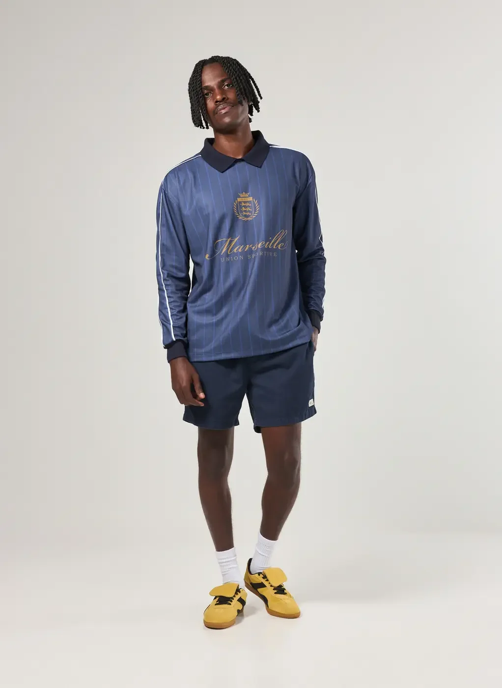 Camiseta Manga Longa Polo Esportiva