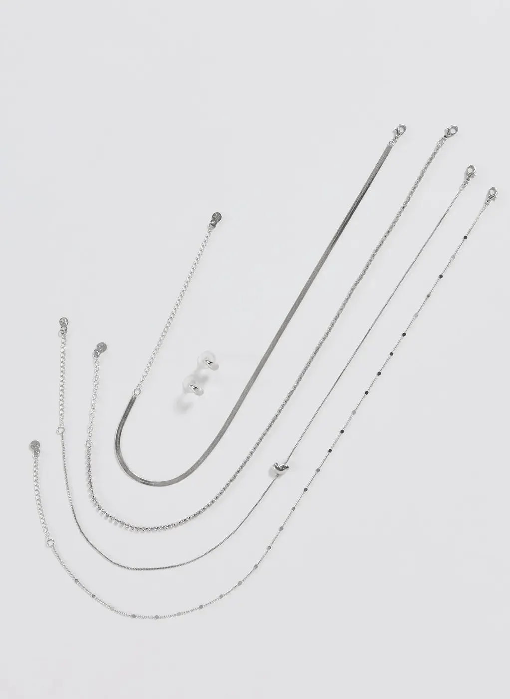 Conjunto 1 Brinco E 4 Colares