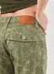 Calça Wide Leg Cargo Sarja Militar