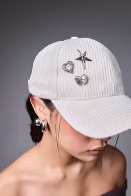 Conjunto Com 3 Broches Prateados