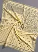 Lenço Amarelo Manteiga Paisley