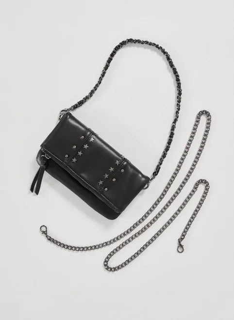 Bolsa Poliuretano Estrelas Alça Dupla