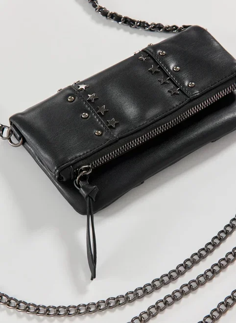 Bolsa Poliuretano Estrelas Alça Dupla