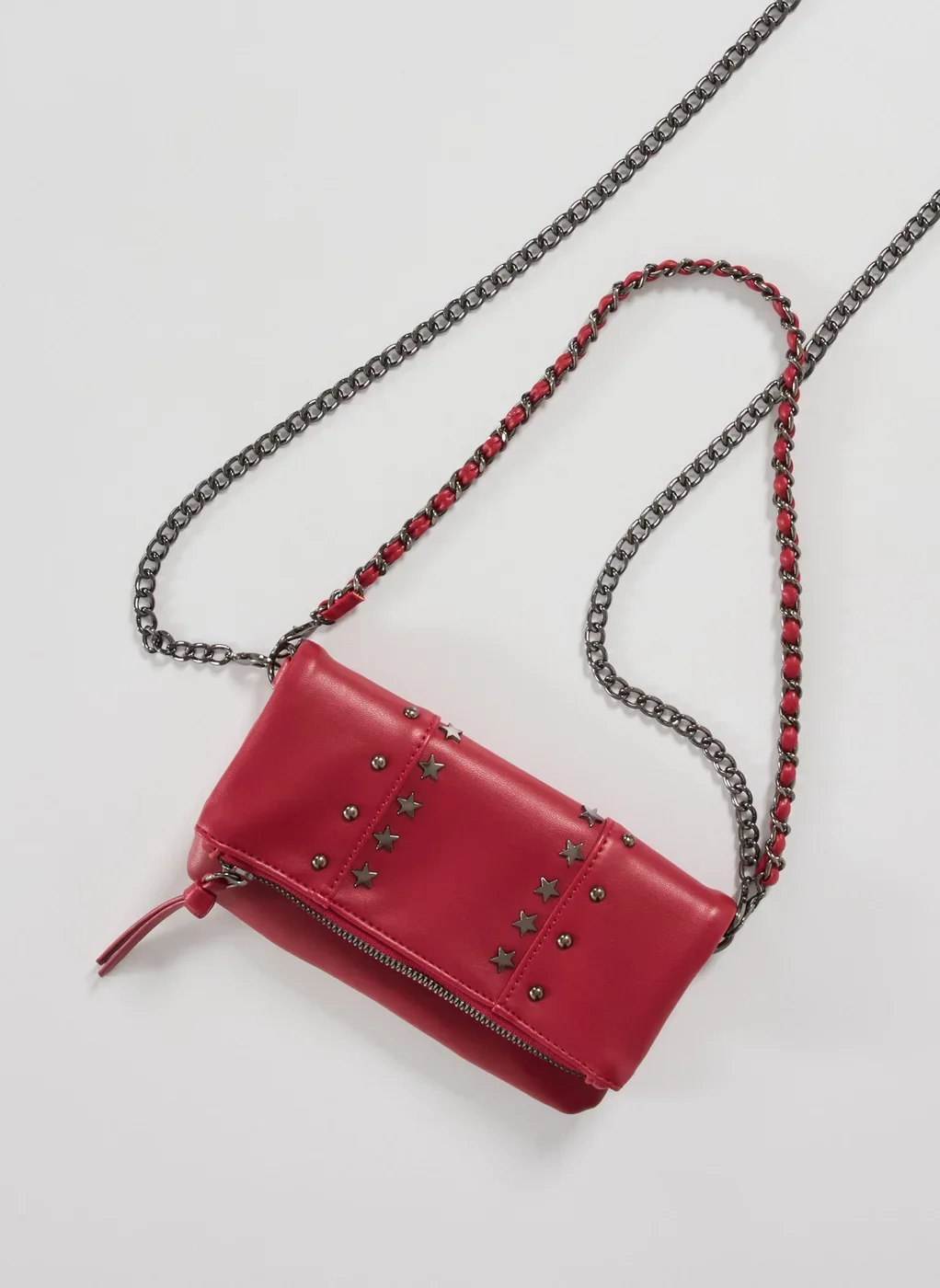 Bolsa Poliuretano Estrelas Alça Dupla