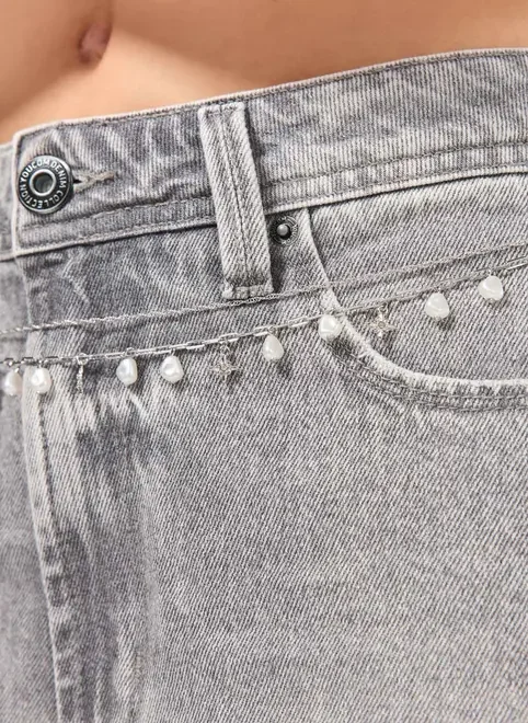 Belly Chain Estelas E Pérolas Artificiais