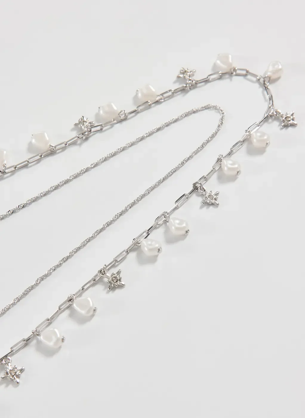 Belly Chain Estelas E Pérolas Artificiais