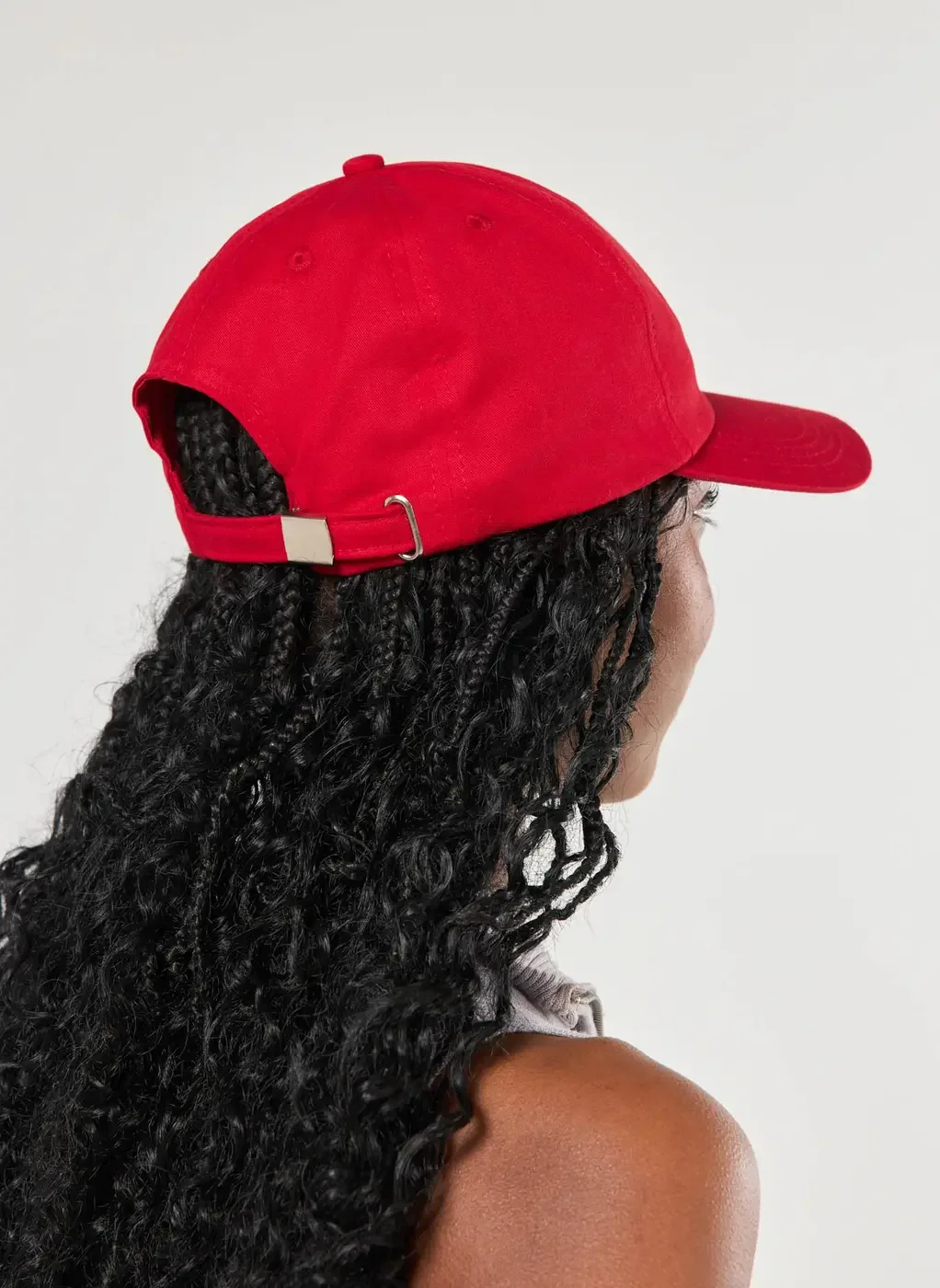 Boné Vermelho Smile