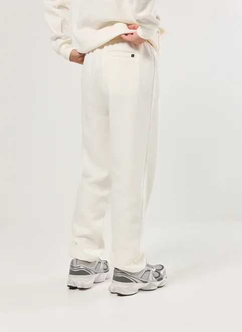 Calça De Moletom Com Elástico