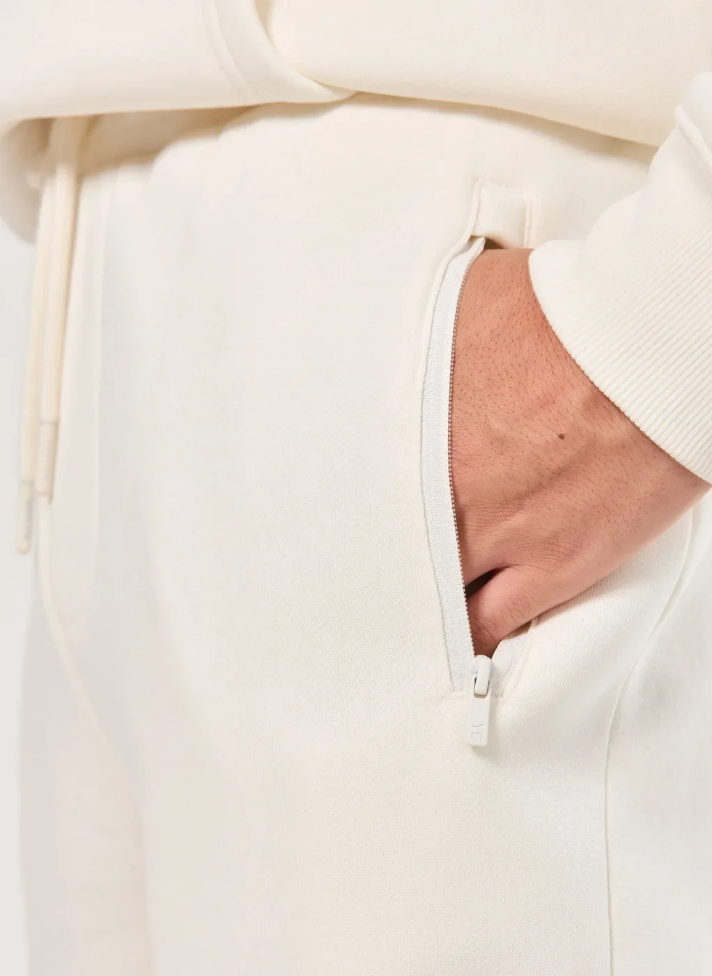 Calça De Moletom Com Elástico